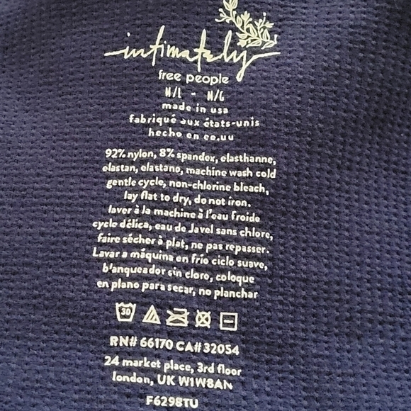 Intimately Free People Bandeau in Blue Tube Top - M/L - Picture 5 of 5